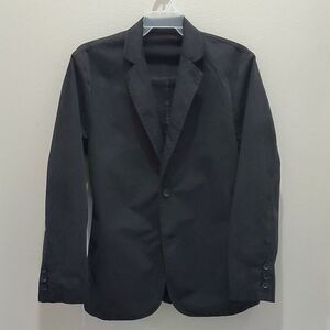 MURANO LIGHT SPORT JACKET, Sz L, BLACK, COTTON